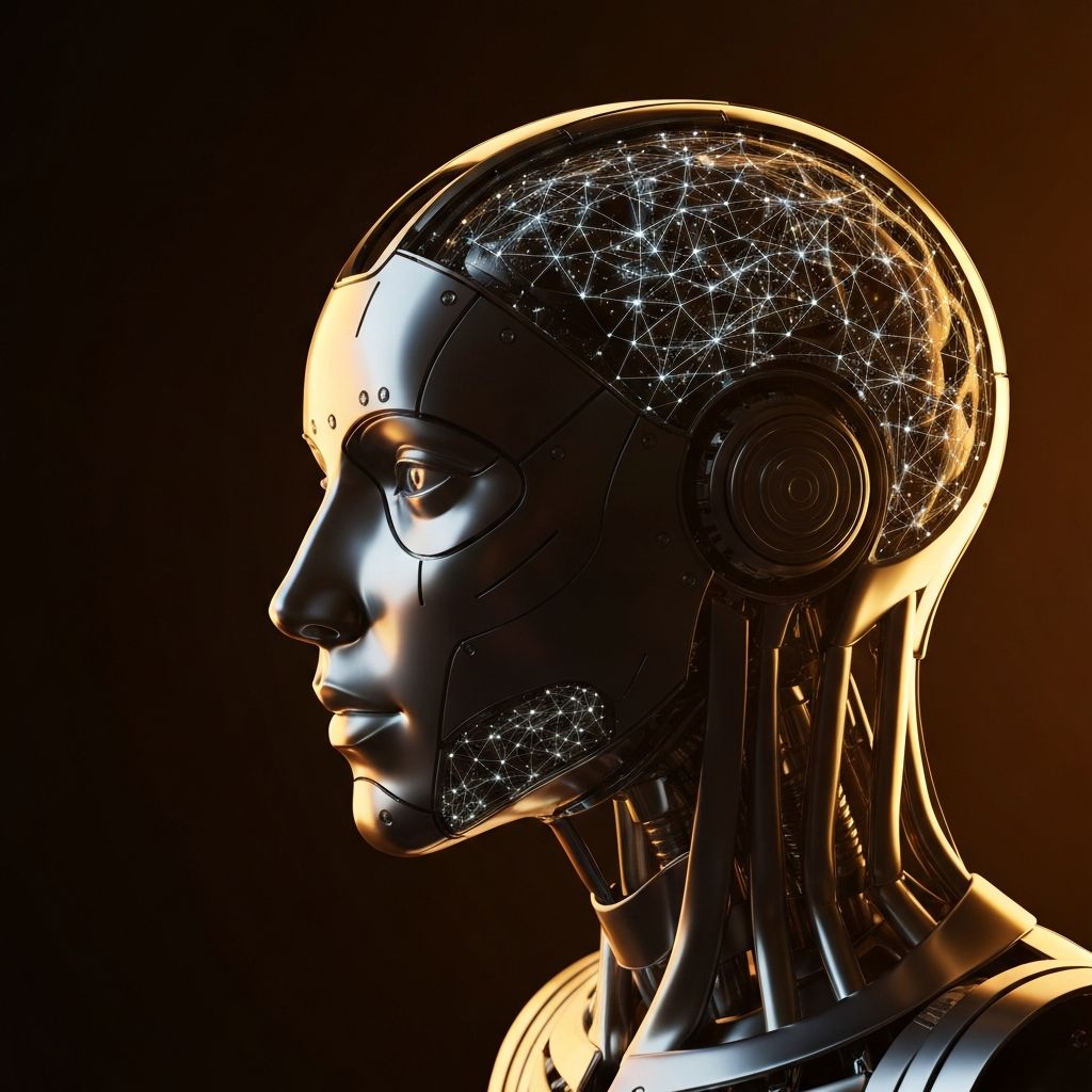 AI Robot Head